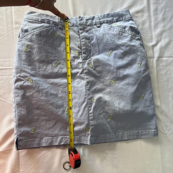 Caribbean Joe womens Light blue skirt, Size 4P - Picture 5 of 13